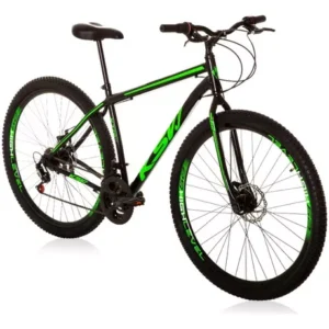 Bicicleta Aço Carbono Ksvj Aro 29 Freios A Disco 21 Vel