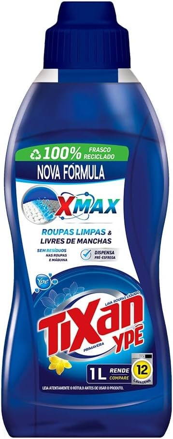Ypê Lava Roupas Líquido Tixan Primavera 1L
