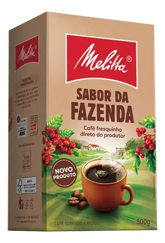 Melitta Café Tradicional Sabor Da Fazenda Vácuo 500G
