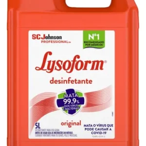 Desinfetante 5L Lysoform Líquido Original Desinfetante Casa para Limpeza Pesada
