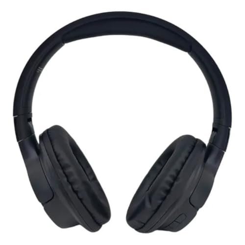 Fone De Ouvido Bluetooth 5.3 Headphone Sem Fio Fone Corrida Academia Com Cancelamento de Ruído On-ear Leve Dobrável (Preto)