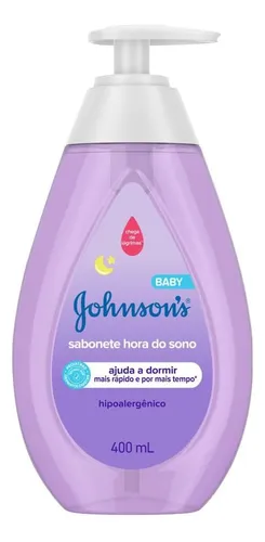 Johnson’s Baby Sabonete Líquido Relaxante Hora do Sono, 400ml