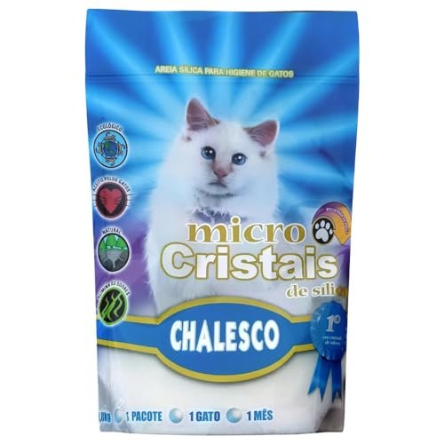 Areia Higiênica de Sílica para Gatos 1,8 kg – Branco