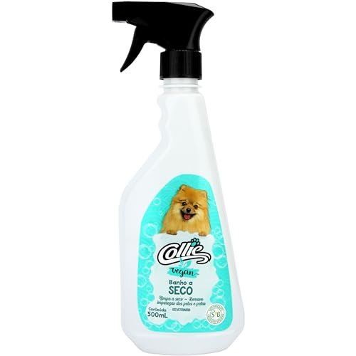 Collie Banho a Seco para Cães 500ml – Limpeza Prática