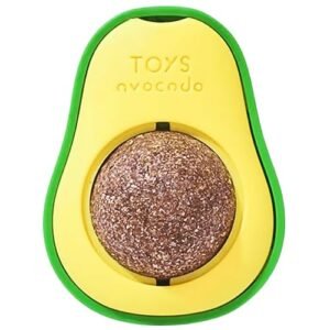 Brinquedo de Abacate com Catnip Para Gatos