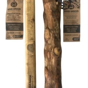 Brinquedo Sustentável de Madeira para Cães