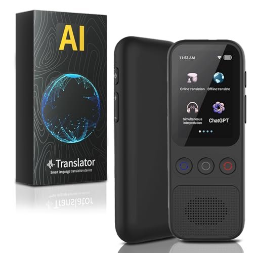 Tradutor de Idiomas Portátil S80 – Tempo Real