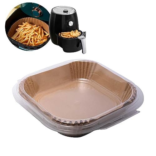 Formas Papel Descartáveis Air Fryer 16 cm – Marrom 5394