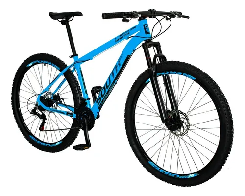 Bicicleta South Legend 29″ 21v Azul – Ótima Performance