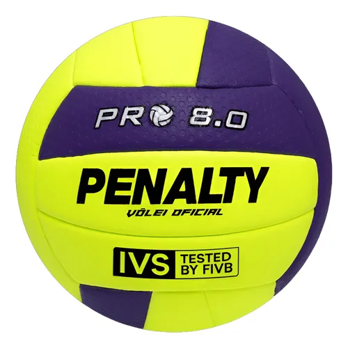 Bola de Vôlei Penalty 8.0 FIVB Amarela – Alta Durabilidade