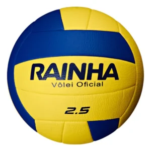 Bola De Vôlei Rainha 2.5 Amarela e Azul